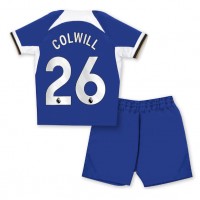 Dres Chelsea Levi Colwill #26 Domáci pre deti 2023-24 Krátky Rukáv (+ trenírky)